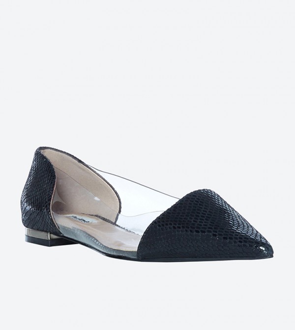 Perspex on sale flat shoes