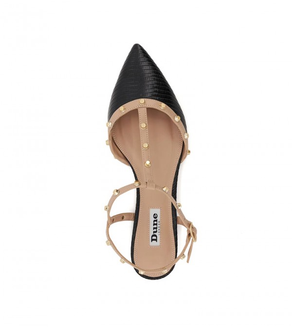 Studded t bar flat on sale shoes