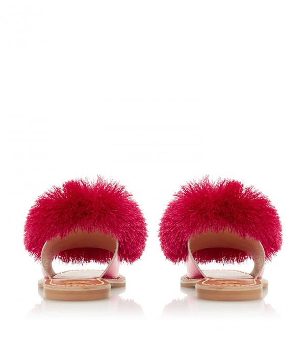 Dune pom pom sandals new arrivals