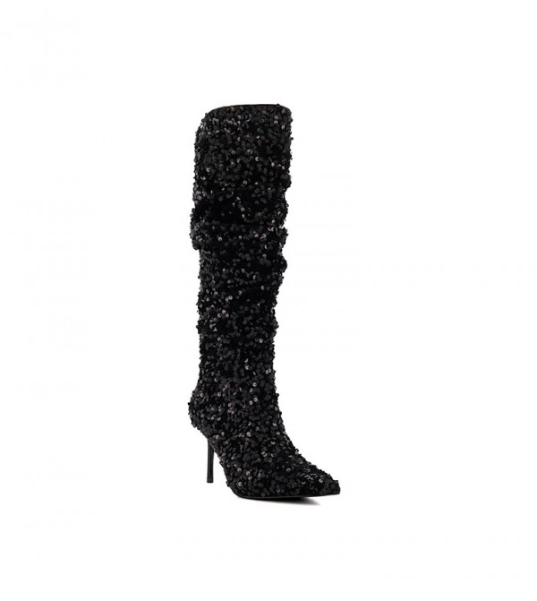 Dune on sale sequin boots