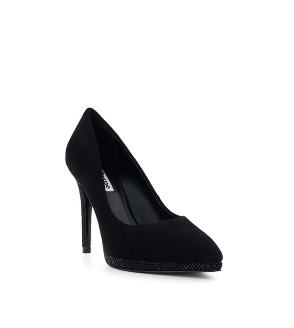 Appleton Black Platform Heel for women in Qatar | Dune London Qatar