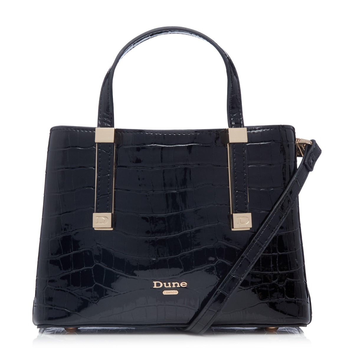 Dune London | Dinkiedorrie Mini Top Handle Unlin - Black
