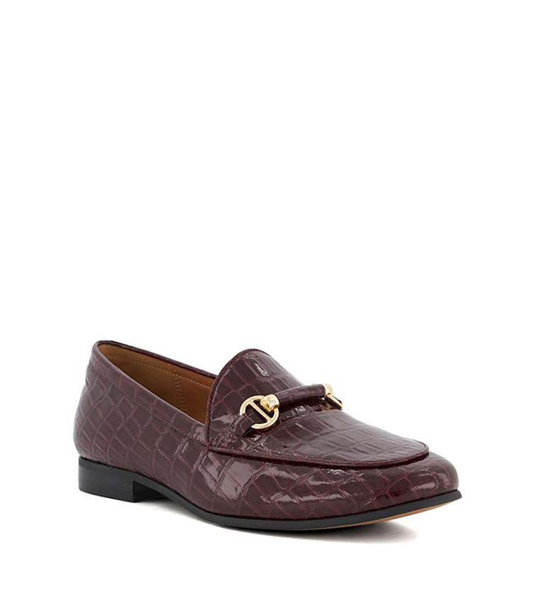 靴 NOAH NYC Bow Loafer Burgundy 29cm FW056FW24_BOW_LOAFER_0495_gran